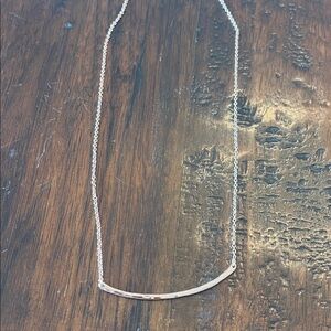Gorjana Rose Gold Bar Necklace